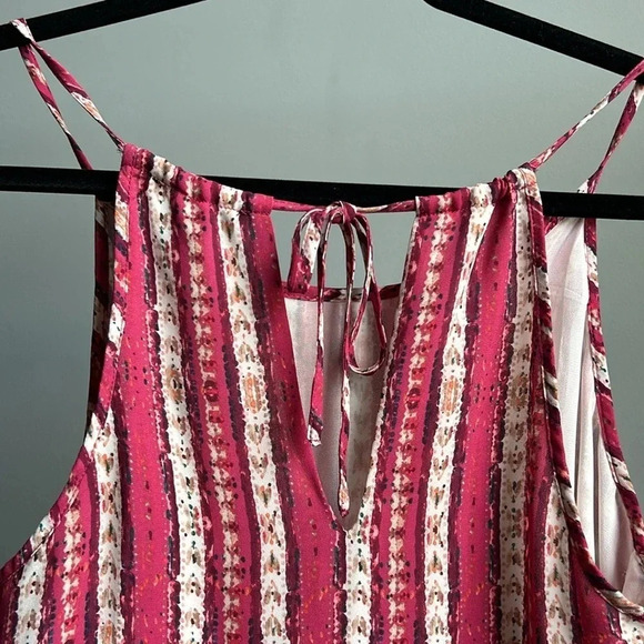 Forever 21 Tank Top | Bohemian Tank Top | Pink Tank Top | Summer | Lightweight - Picture 4 of 6